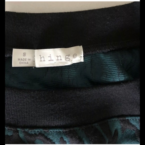 Nordstrom Hinge Sweater Size S Tie on Back Neck Textured Top casual - Picture 14 of 15